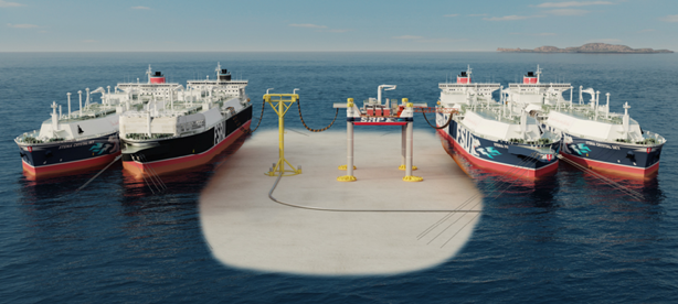 Offshore LNG Terminal — Self-installing Regas Platform Conceptual Design